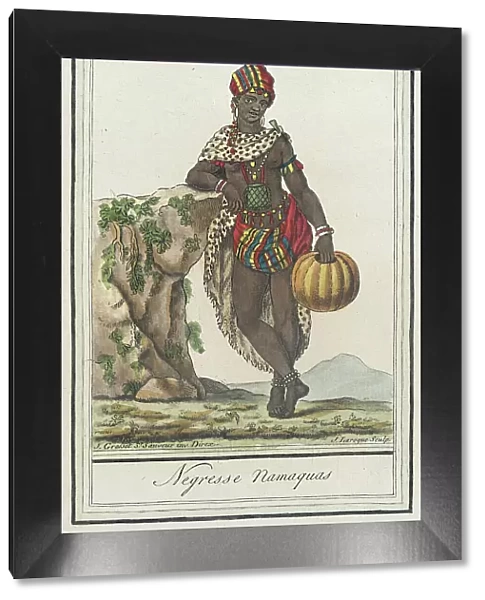 Costumes de Différents Pays, Negresse Namaquas, c1797. Creators: Jacques Grasset de Saint-Sauveur, LF Labrousse