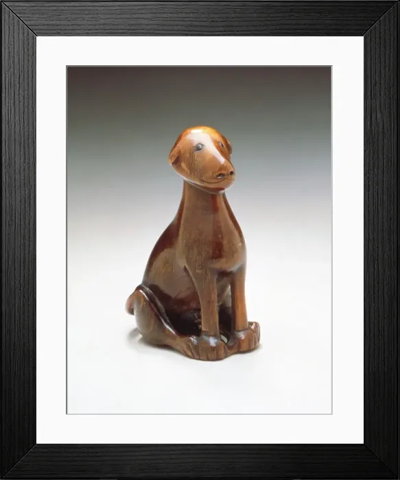 Framed Print : Dog, Mid-19th century. Creator: Unknown Framed Print : Dog, Mid-19th century. Creator: Unknown