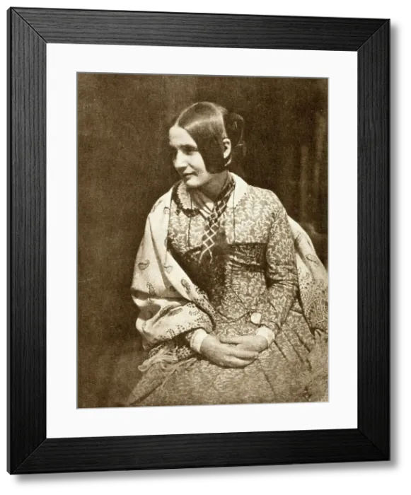 Framed Print : Miss Fillaus, Printed c.1910. Creator: Hill & Adamson. Miss Fillaus, Printed c.1910. Creator: Hill & Adamson Framed Print : Miss Fillaus, Printed c.1910. Creator: Hill & Adamson. Miss Fillaus, Printed c.1910. Creator: Hill & Adamson