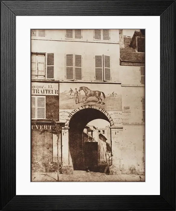 Framed Print : Arch & Picture Of Horse, c.1847, printed 1976. Creator: Hippolyte Bayard. Arch & Picture Of Horse, c.1847, printed 1976. Creator: Hippolyte Bayard Framed Print : Arch & Picture Of Horse, c.1847, printed 1976. Creator: Hippolyte Bayard. Arch & Picture Of Horse, c.1847, printed 1976. Creator: Hippolyte Bayard
