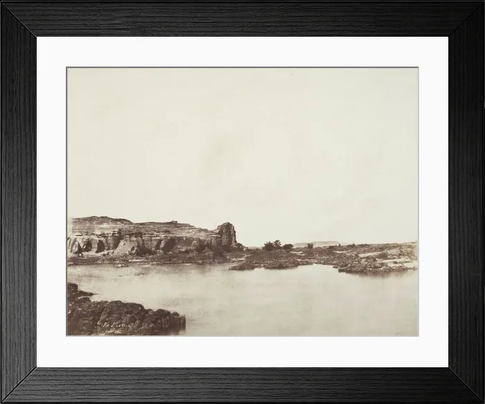 Framed Print : Second Cataract Of Nile'-#26 (image 1 of 2), Printed 1854. Creator: John Beasley Greene. Second Cataract Of Nile'-#26 (image 1 of 2), Printed 1854. Creator: John Beasley Greene Framed Print : Second Cataract Of Nile'-#26 (image 1 of 2), Printed 1854. Creator: John Beasley Greene. Second Cataract Of Nile'-#26 (image 1 of 2), Printed 1854. Creator: John Beasley Greene