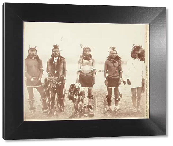Sioux Group, 1880s. Creator: John C. H. Grabill