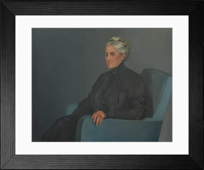 Framed Print : Amalie Bühler-Weber, 1909. Creator: Vallotton, Felix Edouard (1865-1925) Framed Print : Amalie Bühler-Weber, 1909. Creator: Vallotton, Felix Edouard (1865-1925)