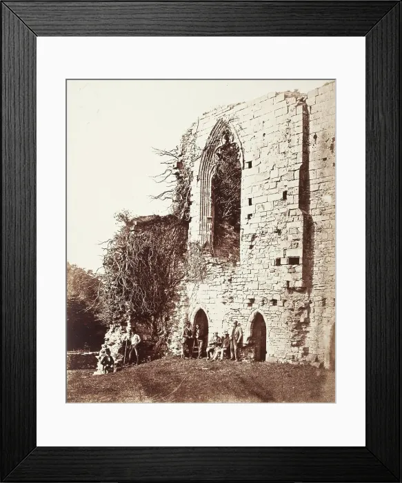 Framed Print : Abbey, Yorkshire. Creator: Joseph Cundall Framed Print : Abbey, Yorkshire. Creator: Joseph Cundall