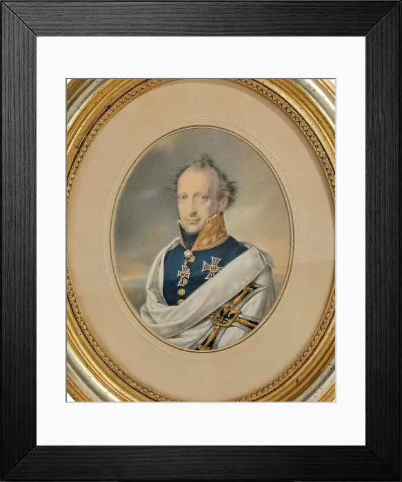 Framed Print : Archduke Anton Victor of Austria (1779-1835), Grand Master of the Teutonic Knights, c.1830. Creator: Anonymous Framed Print : Archduke Anton Victor of Austria (1779-1835), Grand Master of the Teutonic Knights, c.1830. Creator: Anonymous