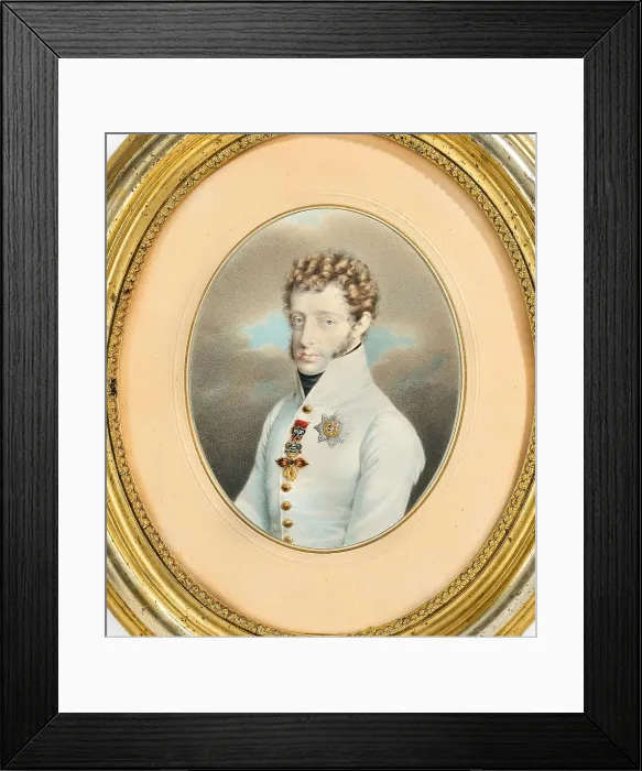 Framed Print : Archduke Louis of Austria (1784-1864), c.1830. Creator: Anonymous Framed Print : Archduke Louis of Austria (1784-1864), c.1830. Creator: Anonymous