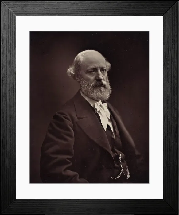 Framed Print : Viollet-Le-Duc, between 1876 and 1884. Creator: Nadar Framed Print : Viollet-Le-Duc, between 1876 and 1884. Creator: Nadar