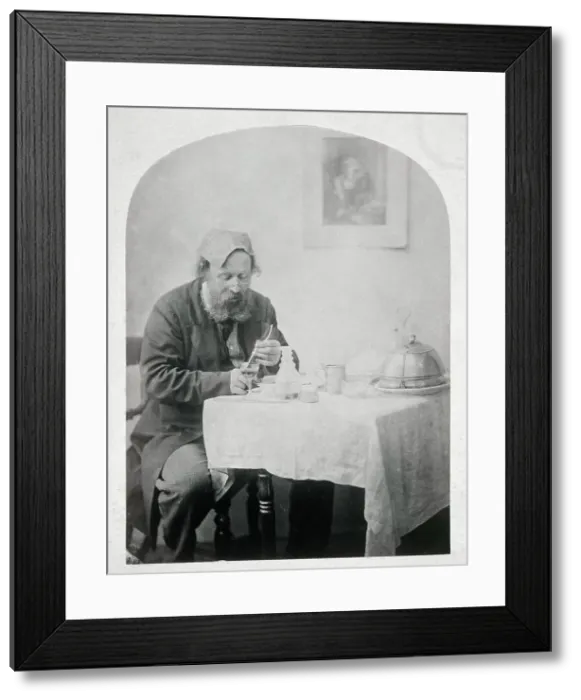 Framed Print : Self-Portrait, c.1860. Creator: Oscar Gustav Rejlander Framed Print : Self-Portrait, c.1860. Creator: Oscar Gustav Rejlander