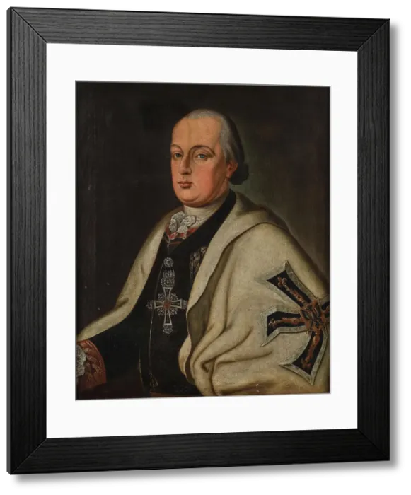 Framed Print : Archduke Maximilian Francis of Austria (1756-1801), as Grand Master of the Teutonic Knights. Creator: Anonymous Framed Print : Archduke Maximilian Francis of Austria (1756-1801), as Grand Master of the Teutonic Knights. Creator: Anonymous