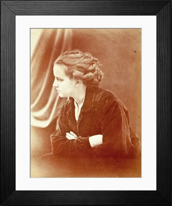 Framed Print : There He Goes, 1857. Creator: Oscar Gustav Rejlander