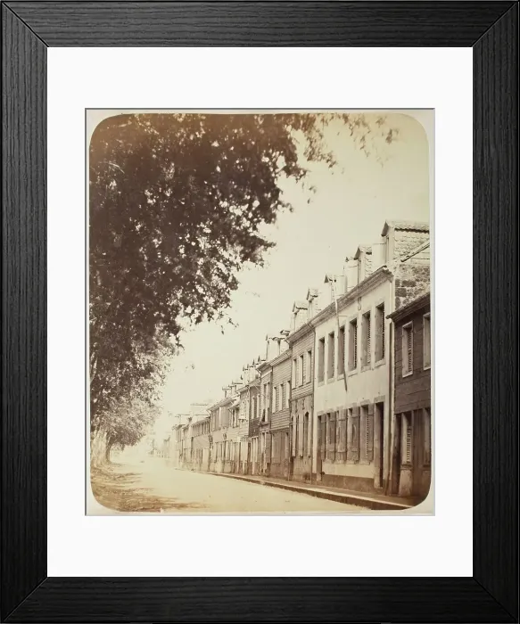 Framed Print : Place de la Lavane, c.1866. Creator: Paul Emile Miot Framed Print : Place de la Lavane, c.1866. Creator: Paul Emile Miot