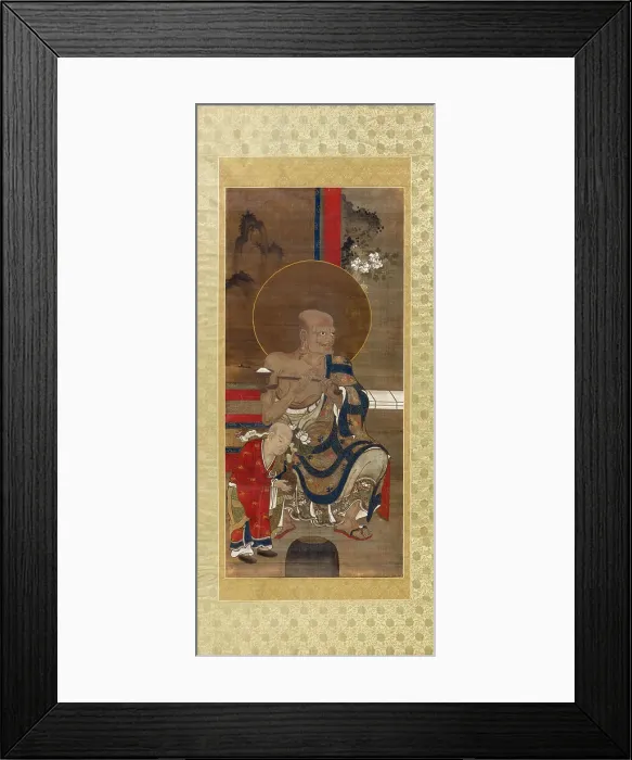 Framed Print : Arhat Panthaka, End of 18th-early 19th century. Creator: Anonymous Framed Print : Arhat Panthaka, End of 18th-early 19th century. Creator: Anonymous
