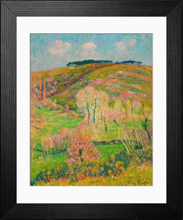 Framed Print : Avril en Bretagne, 1900. Creator: Moret, Henry (1856-1913) Framed Print : Avril en Bretagne, 1900. Creator: Moret, Henry (1856-1913)