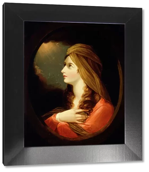Portrait of a Lady, late 18th century. Creator: Benjamin West