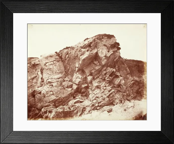 Framed Print : Lady's Cove- Torquay, Printed c.1855. Creator: Robert Henry Cheney Framed Print : Lady's Cove- Torquay, Printed c.1855. Creator: Robert Henry Cheney