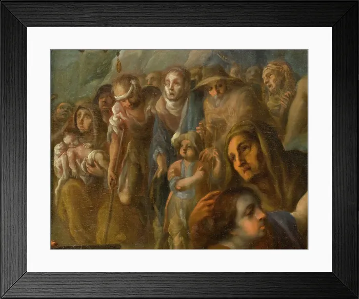 Framed Print : Miracles of Saint Salvador de Horta (Milagros del beato Salvador de Horta) (image 3 of 4), c1720. Creator: Juan Rodríguez Juárez Framed Print : Miracles of Saint Salvador de Horta (Milagros del beato Salvador de Horta) (image 3 of 4), c1720. Creator: Juan Rodríguez Juárez