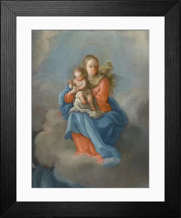 Framed Print : Miracles of Saint Salvador de Horta (Milagros del beato Salvador de Horta) (image 2 of 4), c1720. Creator: Juan Rodríguez Juárez Framed Print : Miracles of Saint Salvador de Horta (Milagros del beato Salvador de Horta) (image 2 of 4), c1720. Creator: Juan Rodríguez Juárez