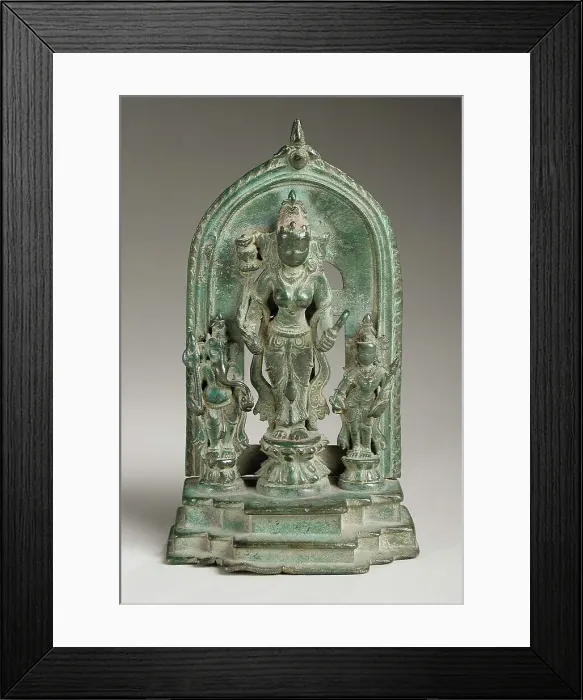 Framed Print : The Goddess Lalita, 10th century. Creator: Unknown Framed Print : The Goddess Lalita, 10th century. Creator: Unknown