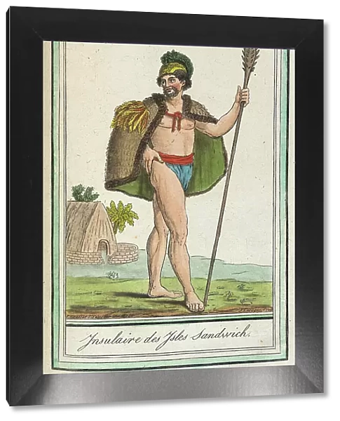 Costumes de Différents Pays, Ynsulaire des Ysles Sandwich, c1797. Creators: Jacques Grasset de Saint-Sauveur, LF Labrousse