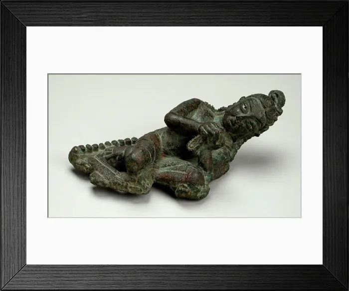 Framed Print : A Celestial Attendant, 10th century. Creator: Unknown Framed Print : A Celestial Attendant, 10th century. Creator: Unknown