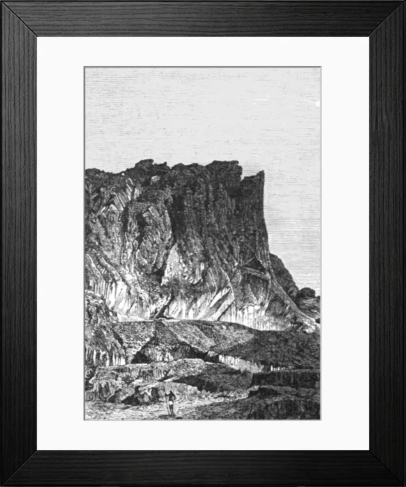 Framed Print : Haunt of the Black Bear; Black Bear Shooting in the Himalayas, 1875. Creator: Unknown Framed Print : Haunt of the Black Bear; Black Bear Shooting in the Himalayas, 1875. Creator: Unknown