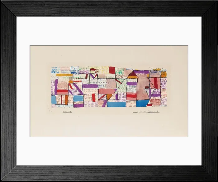 Framed Print : Côte de Provence 5, 1927. Creator: Klee, Paul (1879-1940) Framed Print : Côte de Provence 5, 1927. Creator: Klee, Paul (1879-1940)