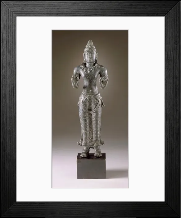 Framed Print : Bodhisattva, 11th century. Creator: Unknown