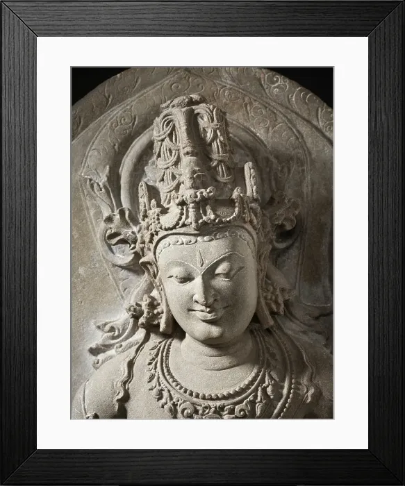 Framed Print : The Bodhisattva Maitreya, 11th century. Creator: Unknown Framed Print : The Bodhisattva Maitreya, 11th century. Creator: Unknown