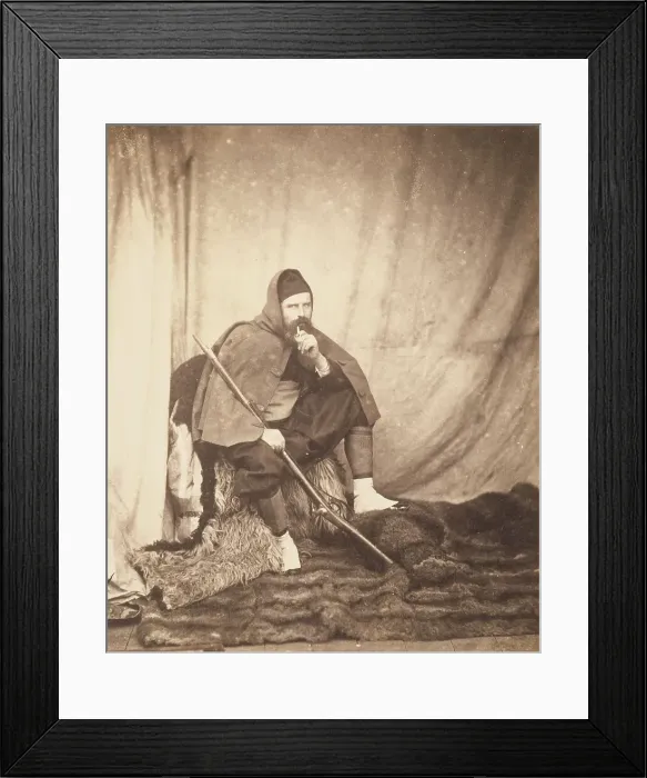 Framed Print : Zouave 2nd Division, published 1856. Creator: Roger Fenton