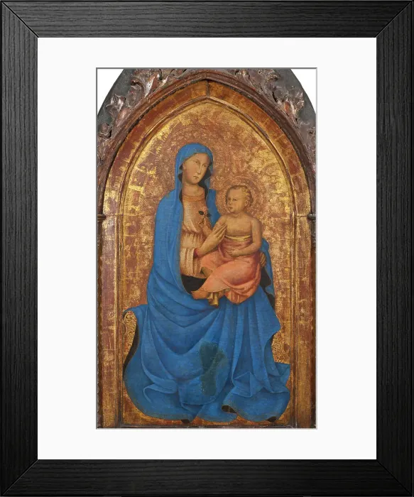 Framed Print : Madonna of Humility. Creator: School of Lorenzo Monaco Framed Print : Madonna of Humility. Creator: School of Lorenzo Monaco