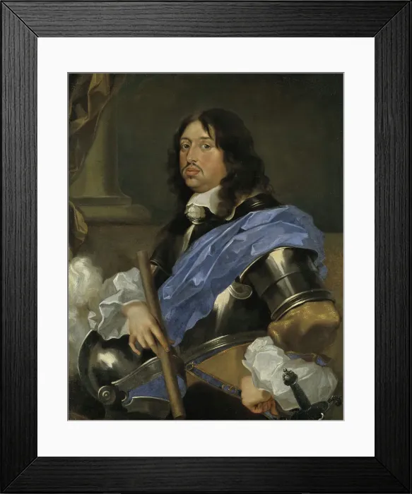Framed Print : King Charles X Gustavus, c1650s. Creator: Sébastien Bourdon Framed Print : King Charles X Gustavus, c1650s. Creator: Sébastien Bourdon