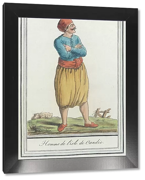 Costumes de Différents Pays, Homme de l'Isle de Candie, c1797. Creators: Jacques Grasset de Saint-Sauveur, LF Labrousse