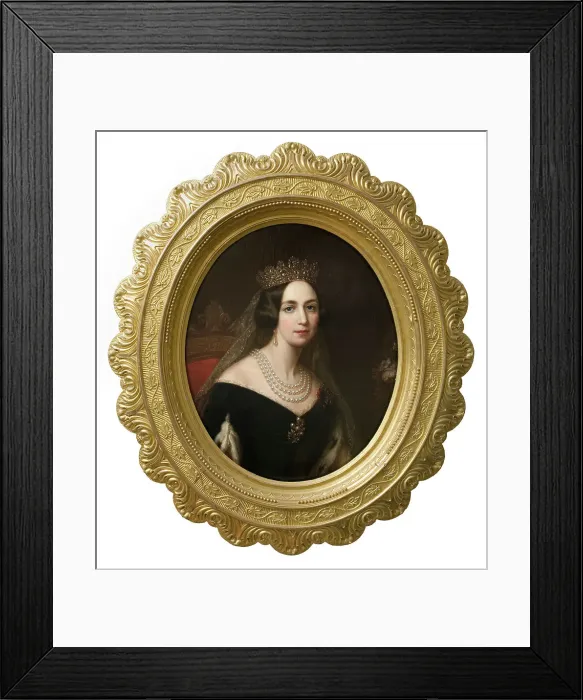 Framed Print : Josefina, 1807-1876, Princess of Leuchtenberg, Queen of Sweden. Creator: Sophie Adlersparre Framed Print : Josefina, 1807-1876, Princess of Leuchtenberg, Queen of Sweden. Creator: Sophie Adlersparre