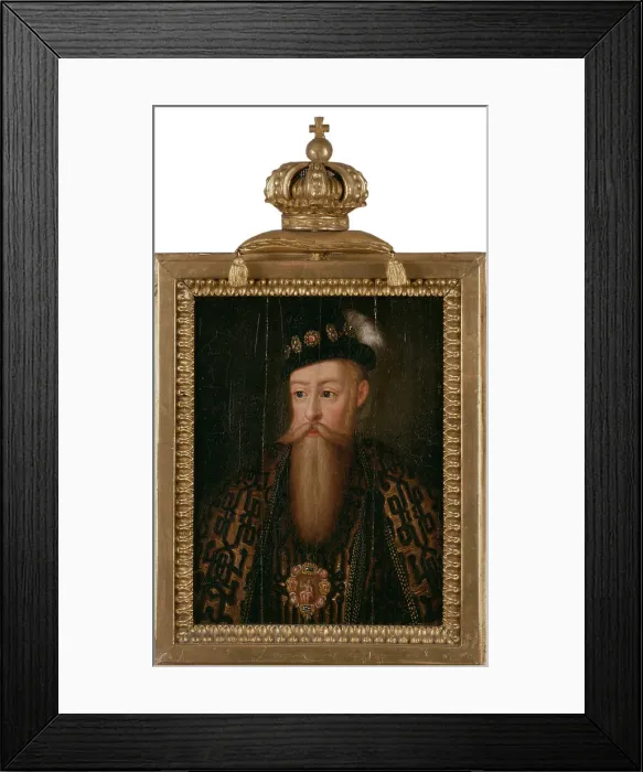 Framed Print : Johan III (1537-1592), King of Sweden, c18th century. Creator: Ulrika Fredrika Pasch Framed Print : Johan III (1537-1592), King of Sweden, c18th century. Creator: Ulrika Fredrika Pasch