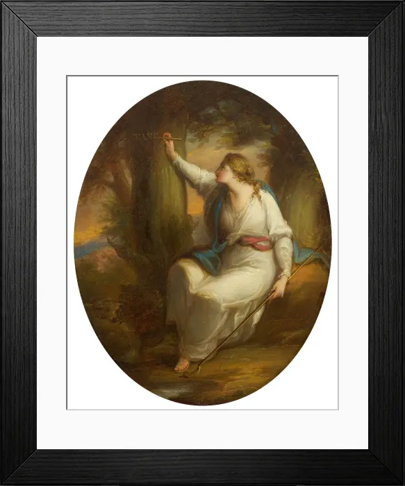 Framed Print : Erminia, ca 1781. Creator: Kauffmann, Angelika (1741-1807) Framed Print : Erminia, ca 1781. Creator: Kauffmann, Angelika (1741-1807)