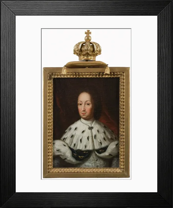 Framed Print : Karl XI, 1655-1697, King of Sweden, mid-late 18th century. Creator: Ulrika Fredrika Pasch Framed Print : Karl XI, 1655-1697, King of Sweden, mid-late 18th century. Creator: Ulrika Fredrika Pasch