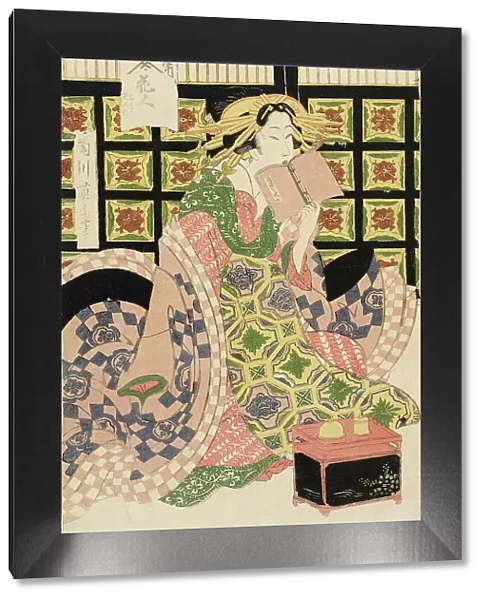 Hana no Hito of Ogiya, 1809-1813. Creator: Kikugawa Eizan