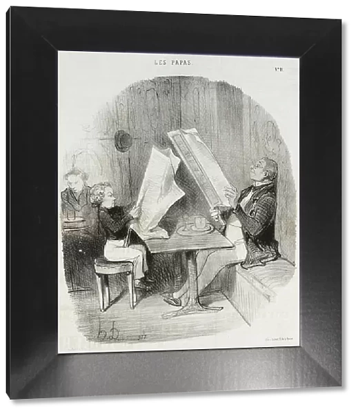 Un enfant que s'amuse de peu...1847. Creator: Honore Daumier