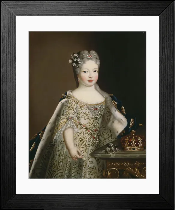 Framed Print : Maria Anna Victoria, 1718-1781, Princess of Spain. Creator: Anon Framed Print : Maria Anna Victoria, 1718-1781, Princess of Spain. Creator: Anon
