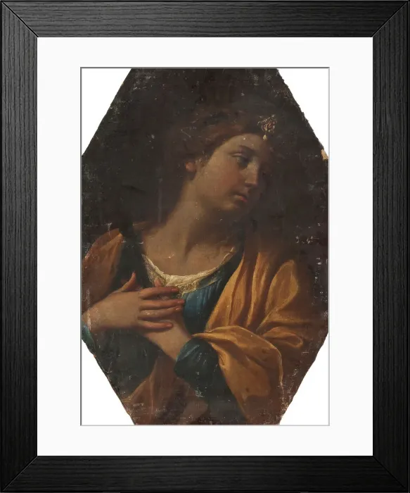 Framed Print : Martyr, c17th century. Creator: Anon Framed Print : Martyr, c17th century. Creator: Anon