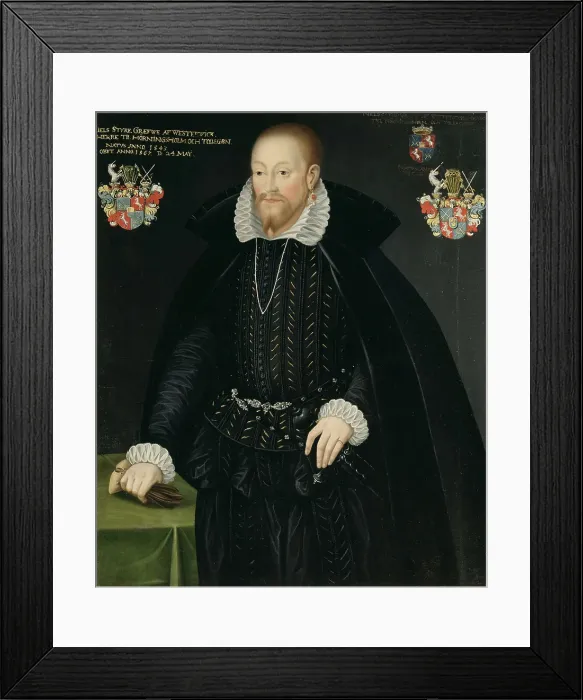 Framed Print : Nils Svantesson Sture, 1543-1567, early 17th century. Creator: Unknown Framed Print : Nils Svantesson Sture, 1543-1567, early 17th century. Creator: Unknown