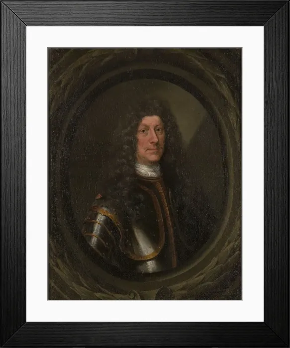 Framed Print : Hans von Fersen, 1625-1683, baron, lieutenant general, governor, c17th century. Creator: Anon