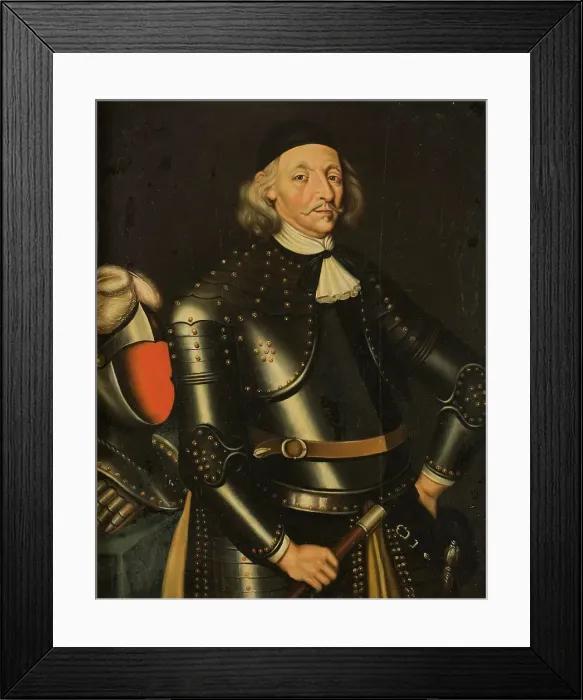 Framed Print : Harald Stake, 1598-1677, c17th century. Creator: Anon Framed Print : Harald Stake, 1598-1677, c17th century. Creator: Anon