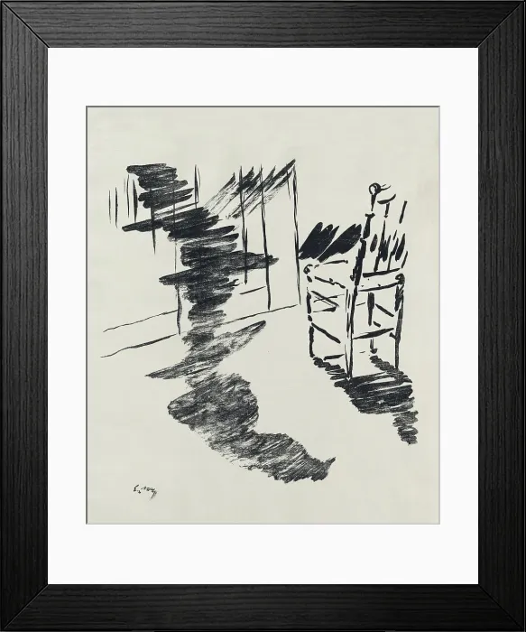 Framed Print : Illustration for the poem Le Corbeau (The Raven) by Edgar Allan Poe, 1875. Creator: Manet, Édouard (1832-1883). Illustration for the poem Le Corbeau (The Raven) by Edgar Allan Poe, 1875. Creator: Manet, Édouard (1832-1883) Framed Print : Illustration for the poem Le Corbeau (The Raven) by Edgar Allan Poe, 1875. Creator: Manet, Édouard (1832-1883). Illustration for the poem Le Corbeau (The Raven) by Edgar Allan Poe, 1875. Creator: Manet, Édouard (1832-1883)