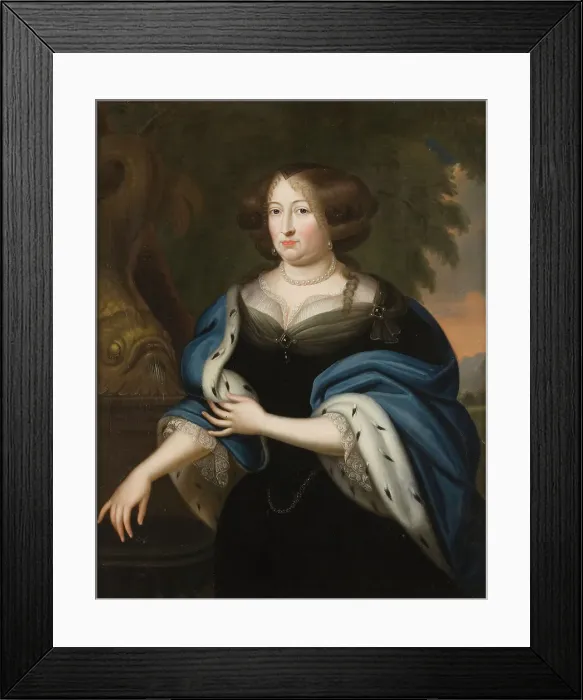 Framed Print : Hedvig Sofia, 1623-83, Princess of Brandenburg, c17th century. Creator: Anon Framed Print : Hedvig Sofia, 1623-83, Princess of Brandenburg, c17th century. Creator: Anon