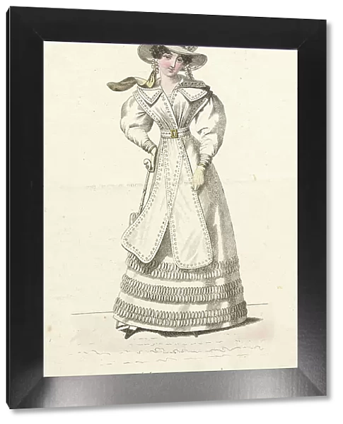 Fashion Plate (Corriere delle Dame), 1824. Creator: Unknown