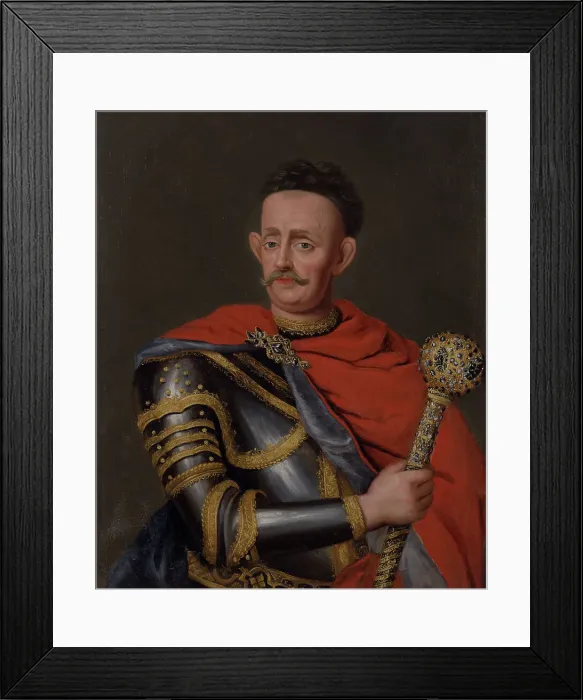 Framed Print : Kazimierz Pawel Jan Sapieha (1637 or 1642-1720), Grand Duke of Lithuania, c17th century. Creator: Anon Framed Print : Kazimierz Pawel Jan Sapieha (1637 or 1642-1720), Grand Duke of Lithuania, c17th century. Creator: Anon