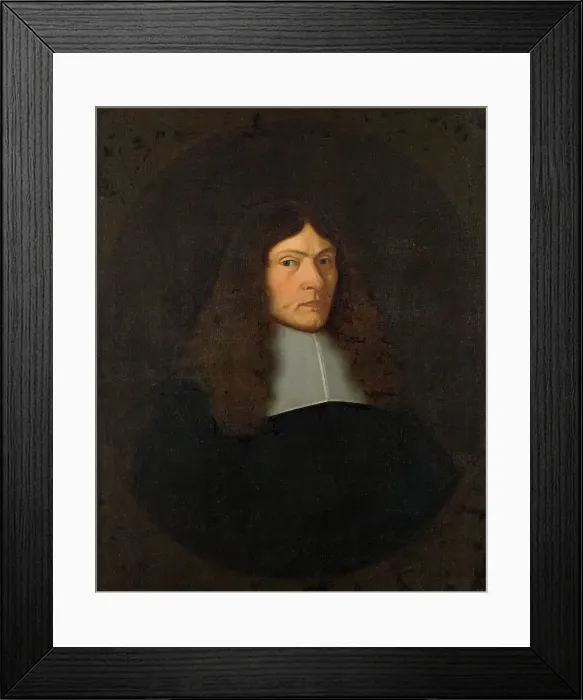 Framed Print : Johan Hadorph, 1630-1693, 1670. Creator: Anon Framed Print : Johan Hadorph, 1630-1693, 1670. Creator: Anon
