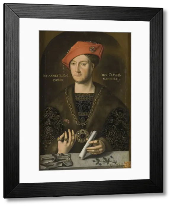 Framed Print : Johan II, 1458-1521, Duke of Cleve, c15th century. Creator: Anon