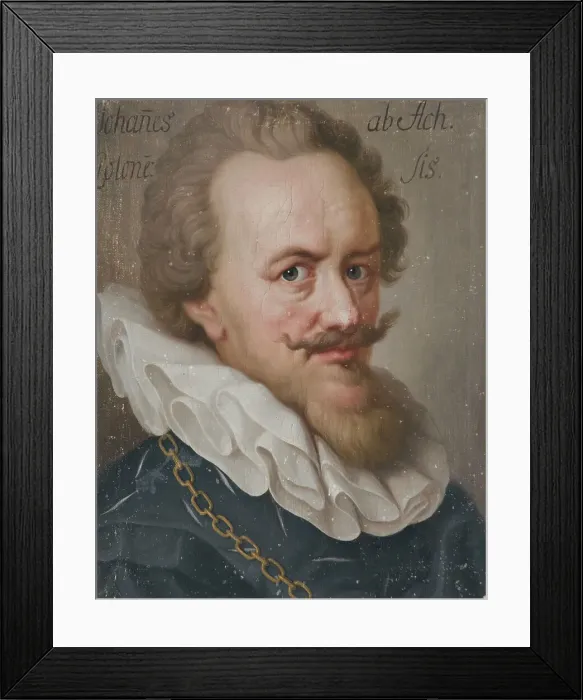 Framed Print : Johan von Aachen, 1552-1615, c16th century. Creator: Anon Framed Print : Johan von Aachen, 1552-1615, c16th century. Creator: Anon